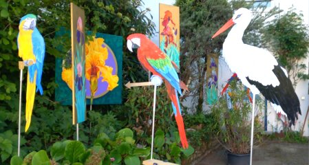 Gartenkunst 2025 Präsentation von Dekoobjekten für Haus und Garten
